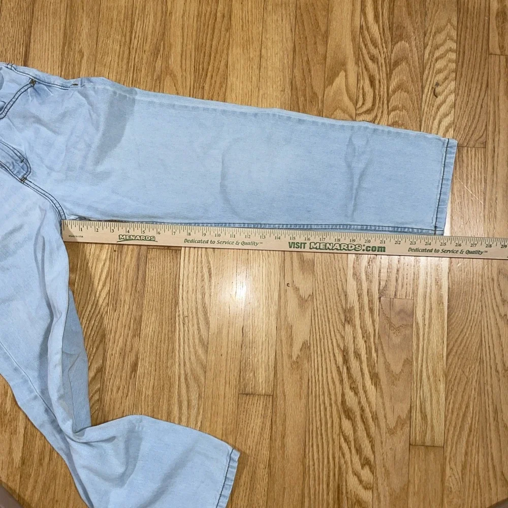 Wrangler Boys Jeans Size 12 Slim Blue Light Loose Fit Denim Adjustable Waist